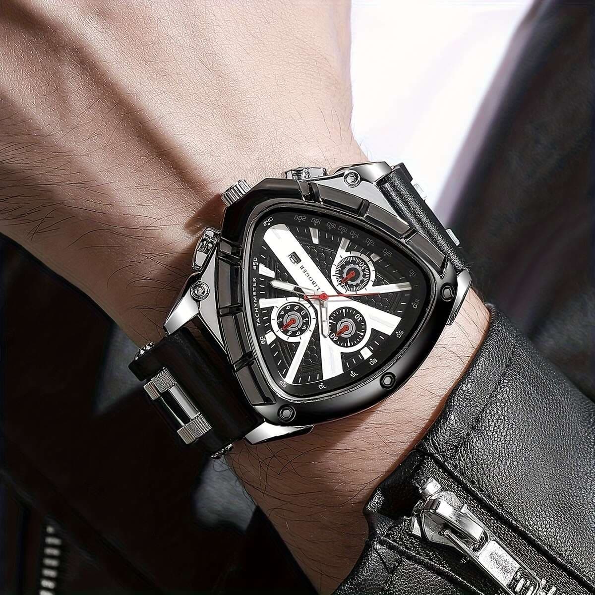 Stylish And Minimalist Alloy Mens Watch