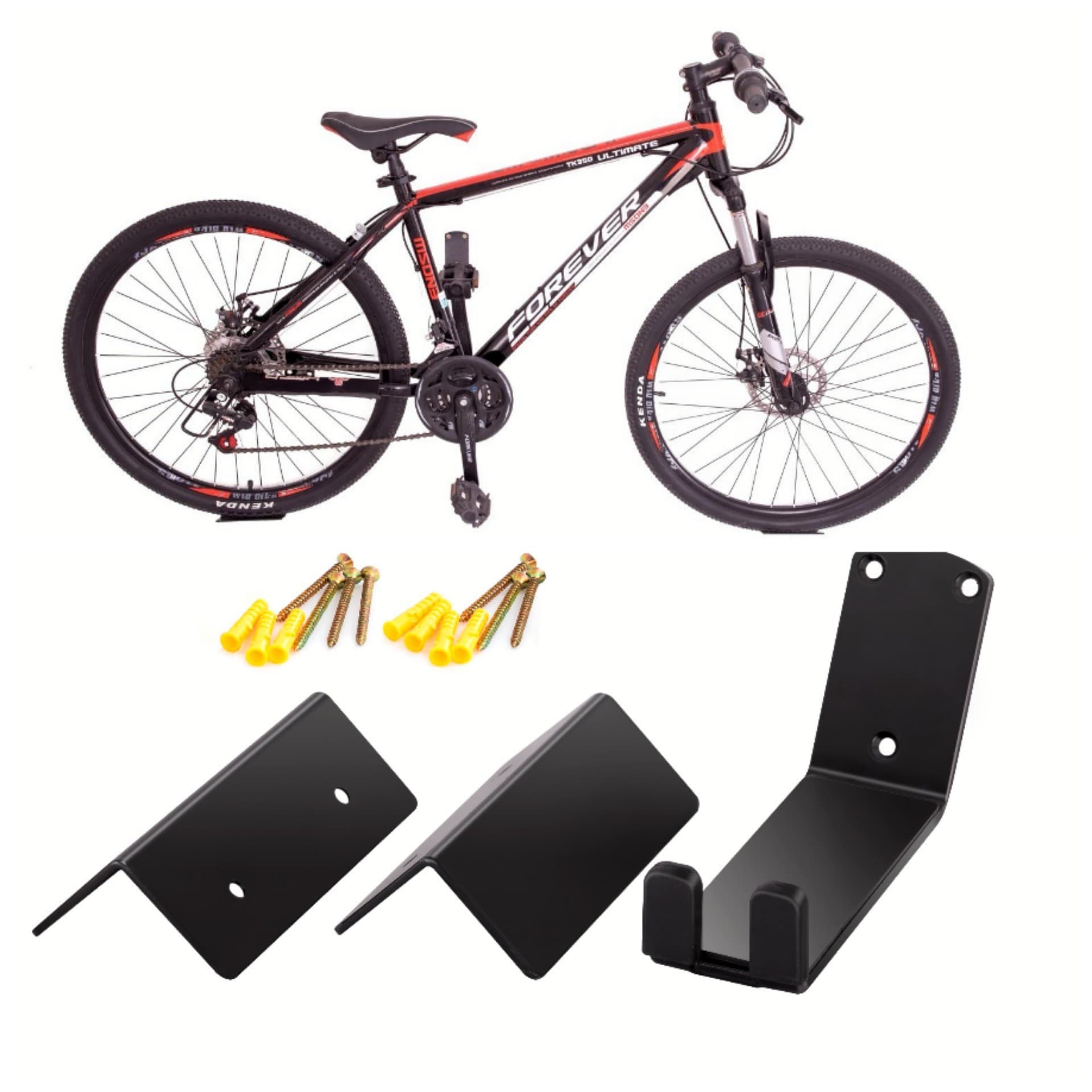3-Piece Bicycle Wall Display Frame Set