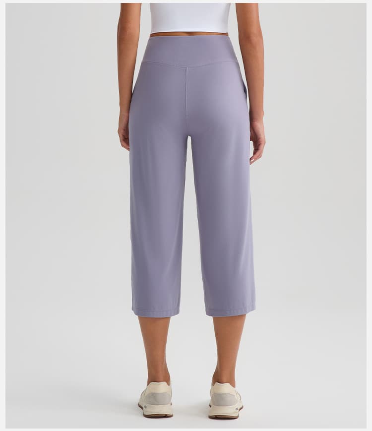 New Comfortable Loose-fit Yoga Capri Pants For Women