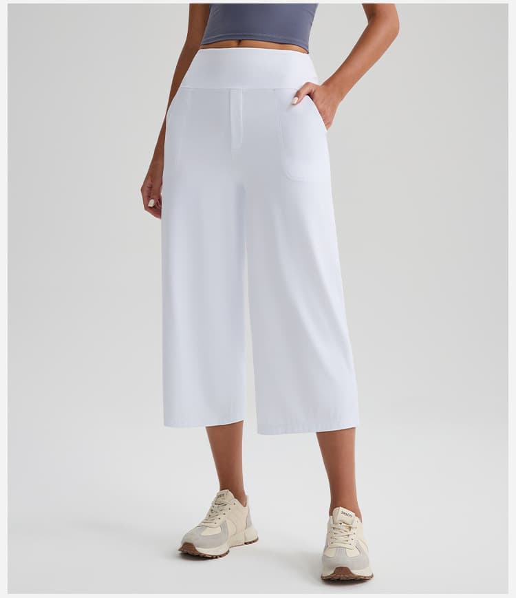 New Comfortable Loose-fit Yoga Capri Pants For Women
