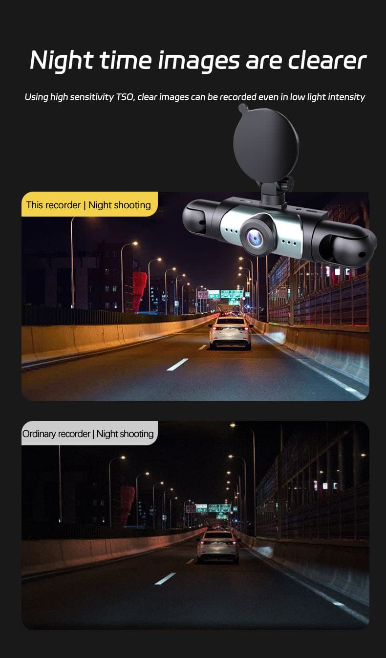 Four Camera HD Dash Cam