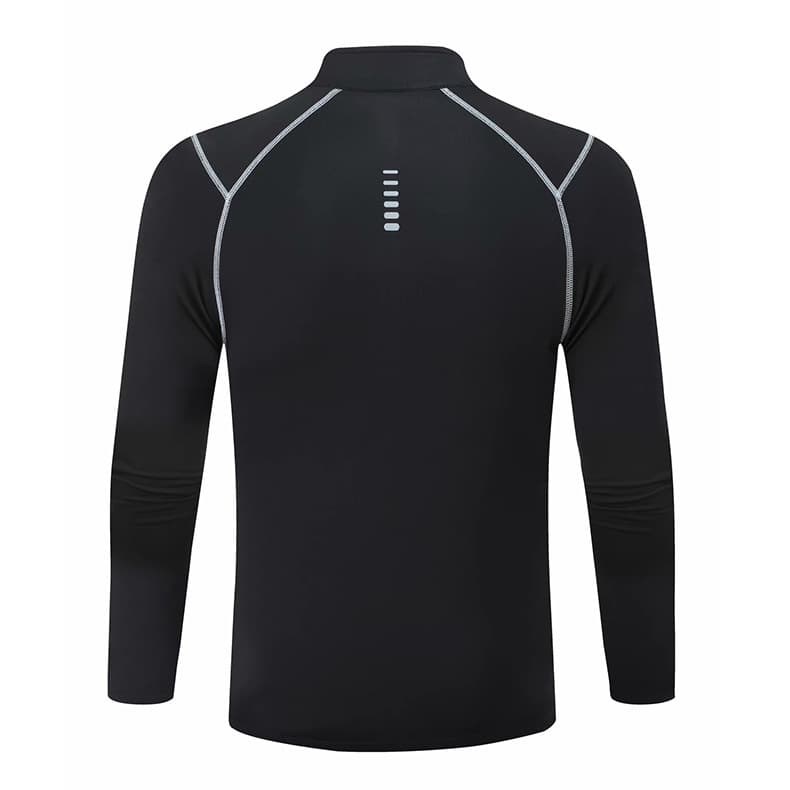 Men's Fleece-Lined Half-Zip Training Top