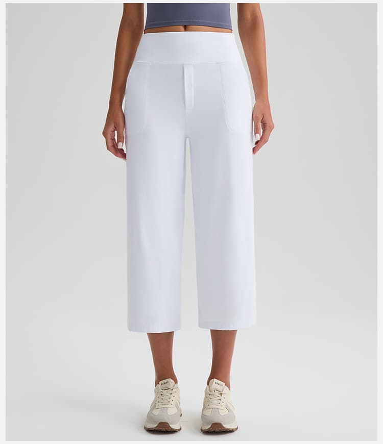 New Comfortable Loose-fit Yoga Capri Pants For Women