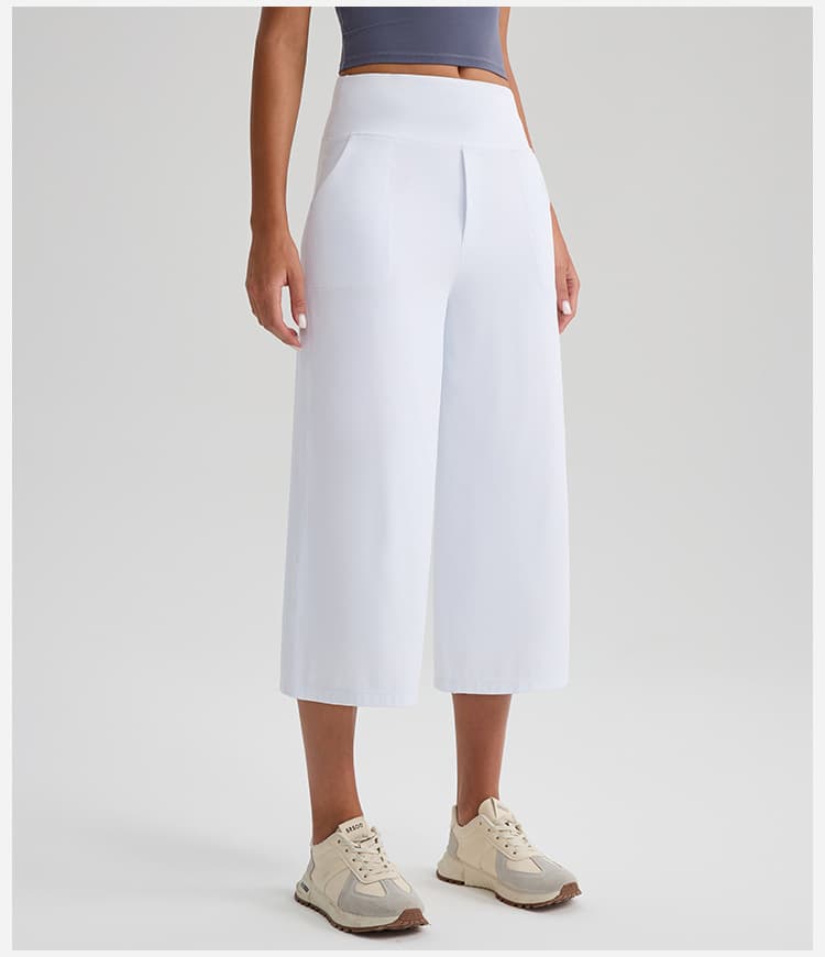 New Comfortable Loose-fit Yoga Capri Pants For Women