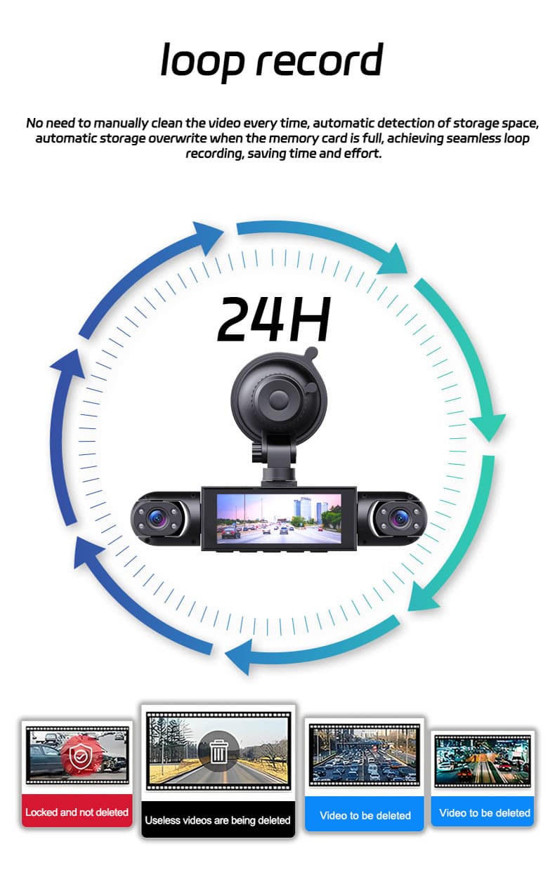 Four Camera HD Dash Cam