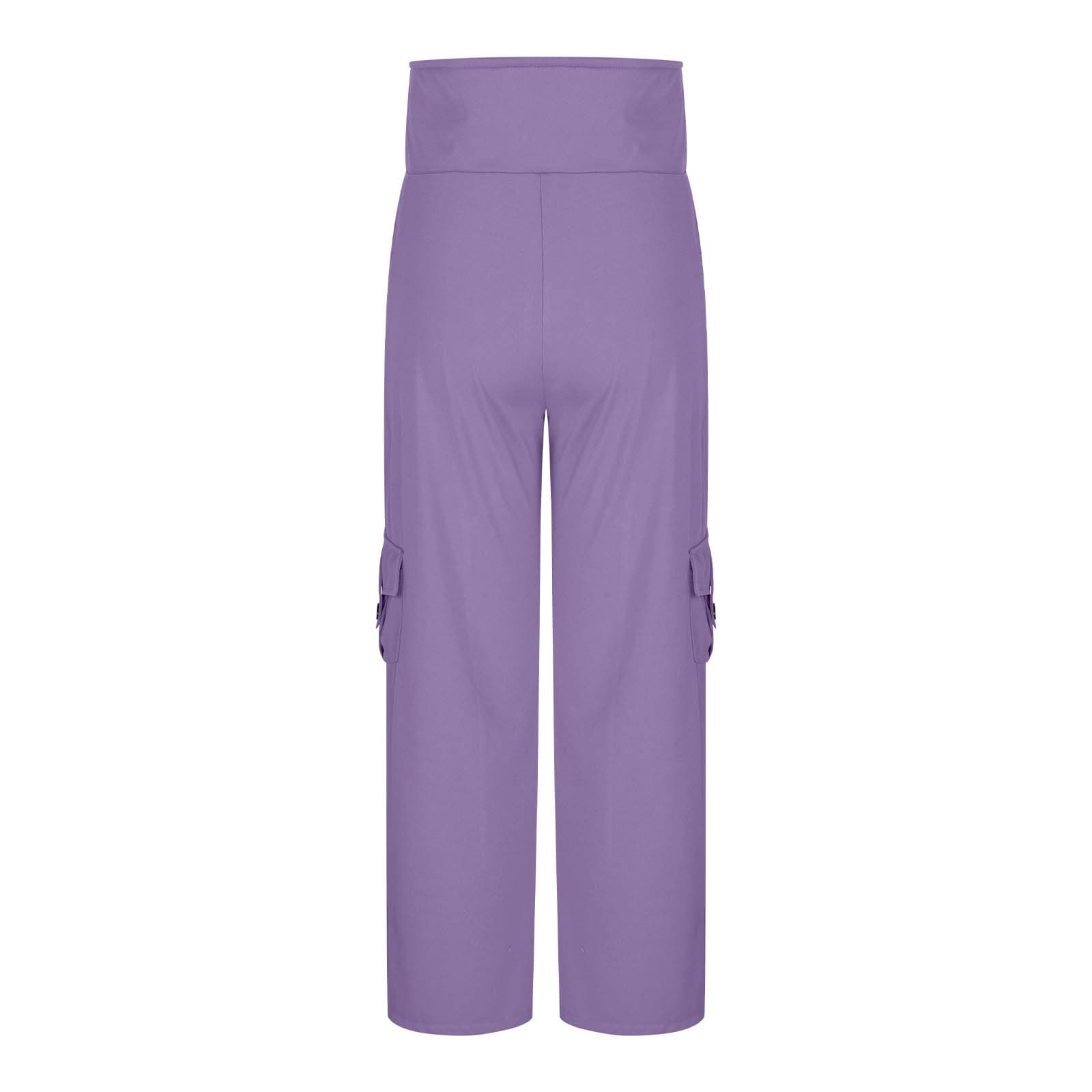 Womens Solid-Colored Breathable Sports Leggings With Button Pockets
