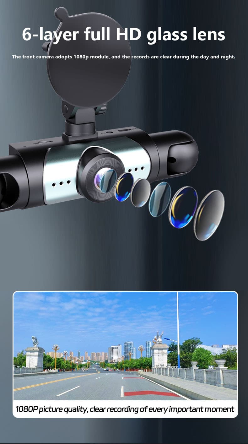 Four Camera HD Dash Cam