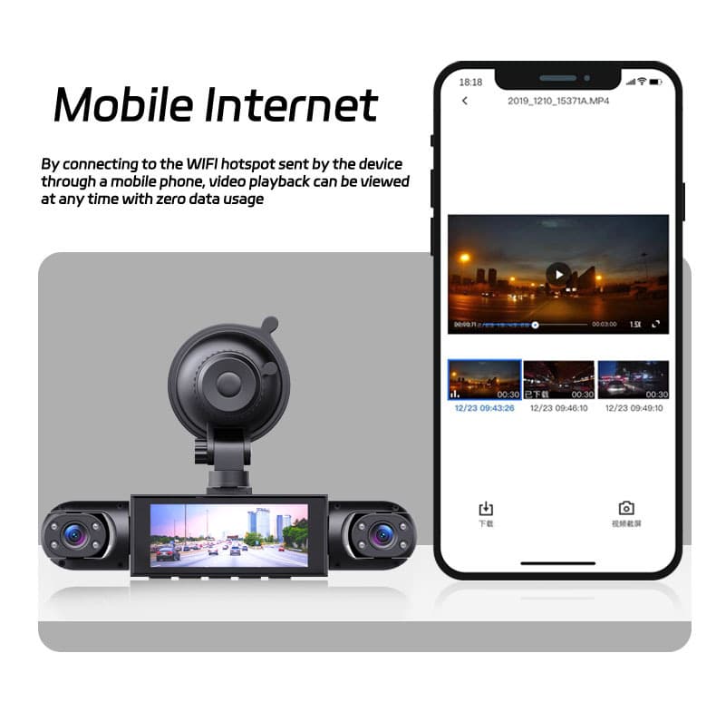 Four Camera HD Dash Cam