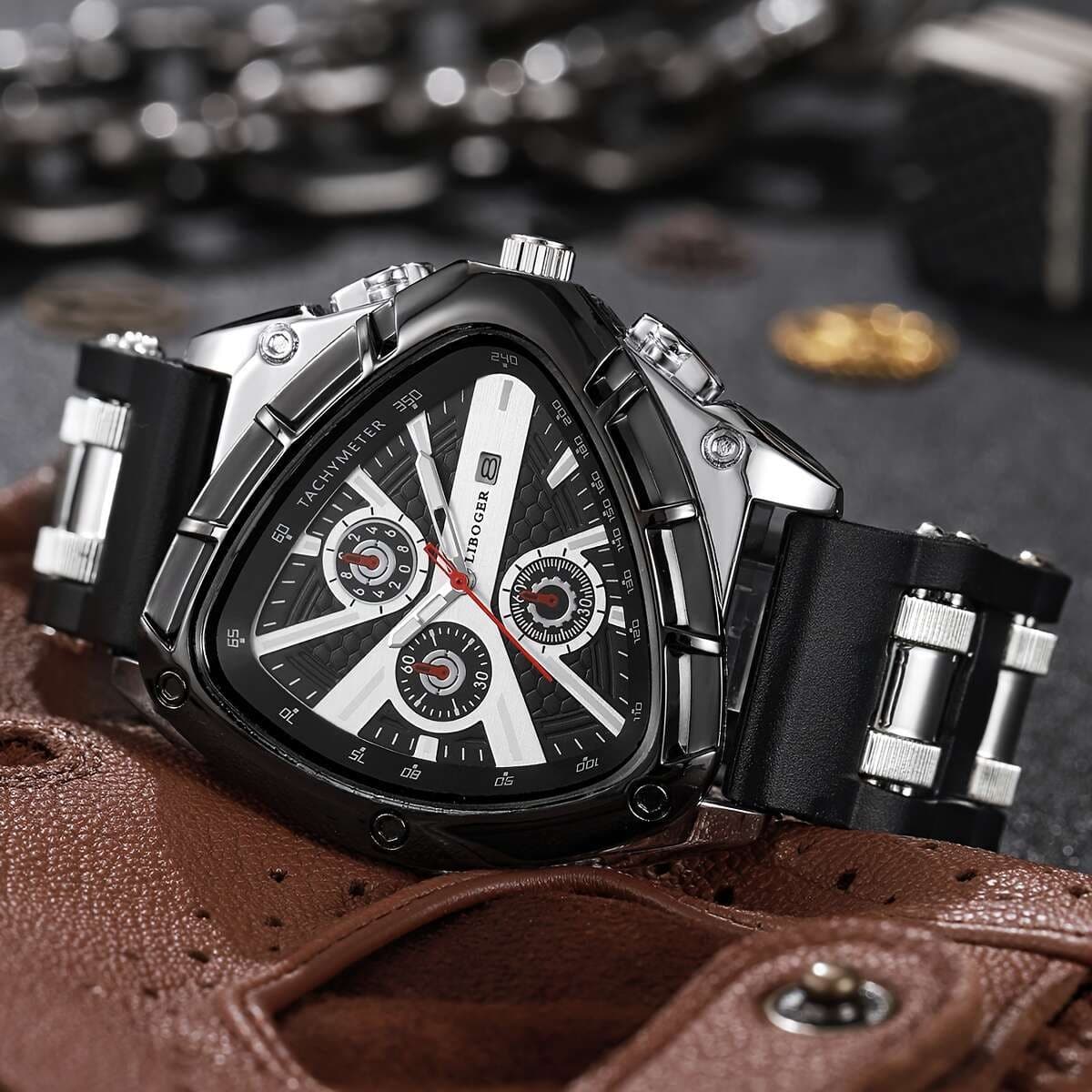 Stylish And Minimalist Alloy Mens Watch
