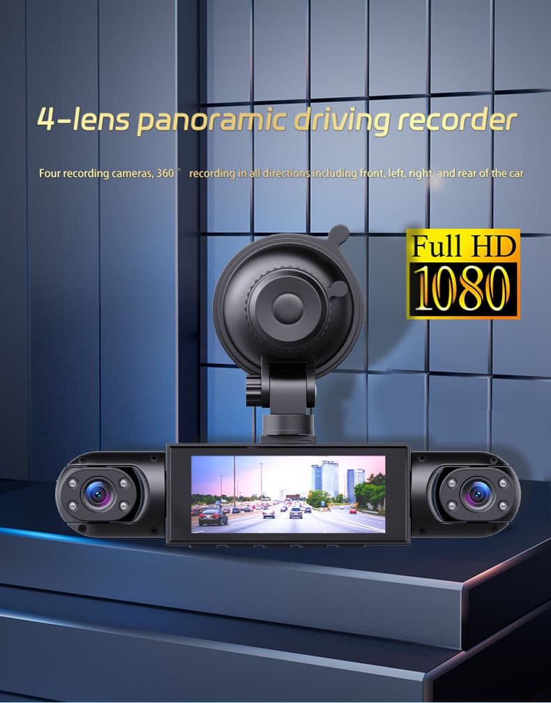 Four Camera HD Dash Cam