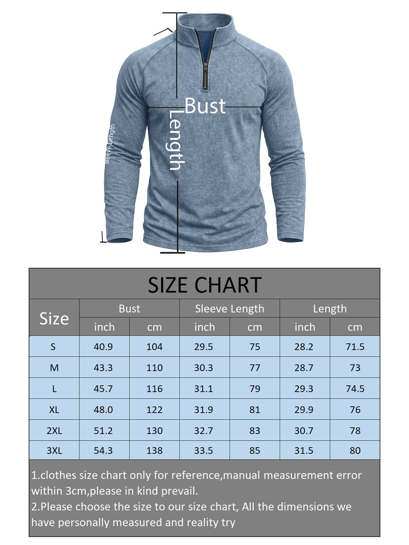 Retro Washed Long-sleeve Men's Distressed T-shirt