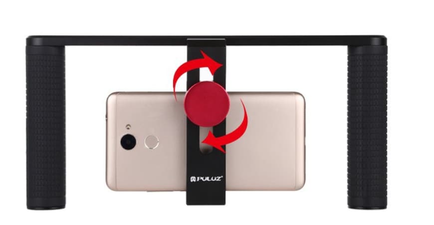 Aluminum Alloy Handheld Camera Mount for Action Cameras