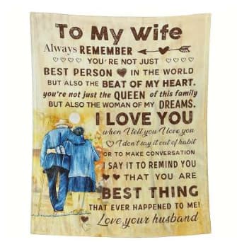 Printed Blanket, Winter Thickened Throw