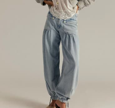 Women's Lotus Wide Leg Jeans
