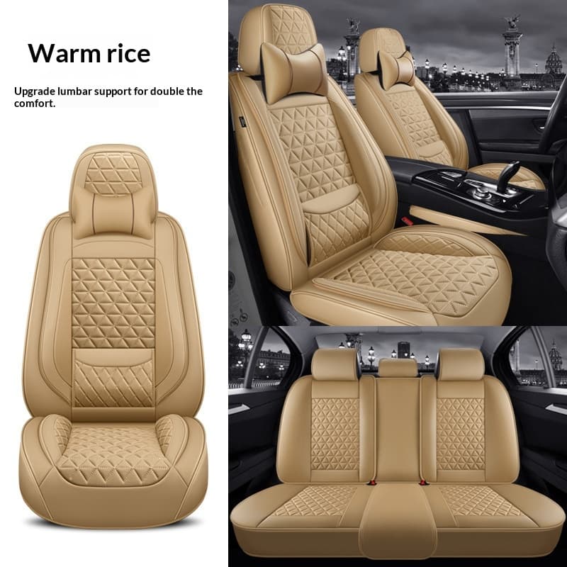 Car Full-wrap Seat Covers With Winged Cotton Padding