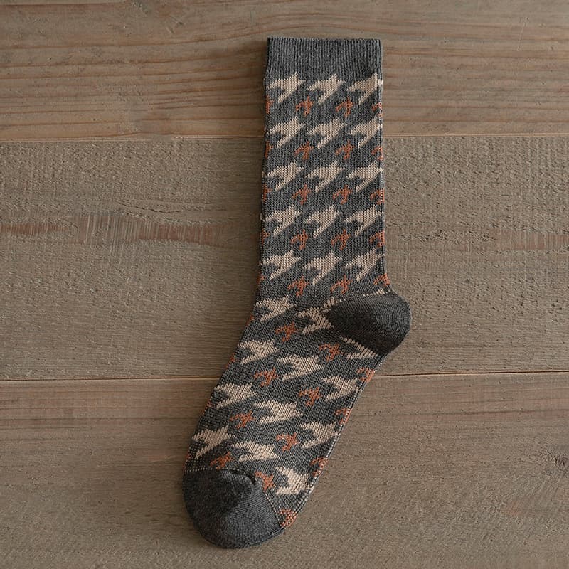 Women's Autumnwinter Long Socks Vintage Ethnic Style