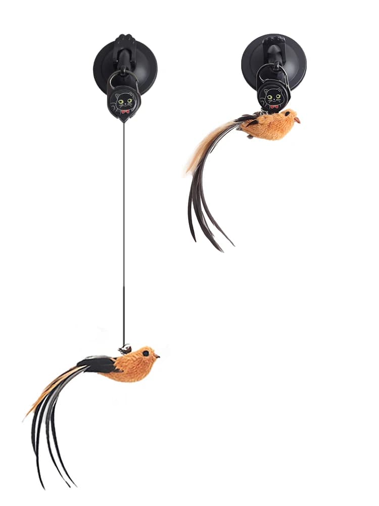 Automatic Lifting Motion Interactive Pet Toy (Black)