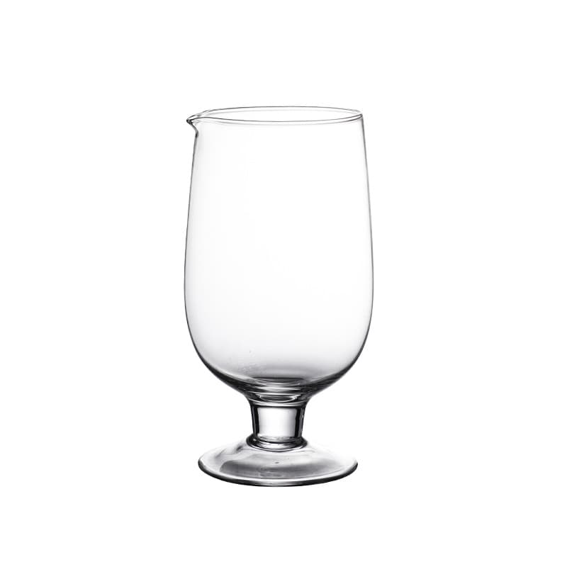 Tall Crystal Cocktail Mixing Glass for Bartenders