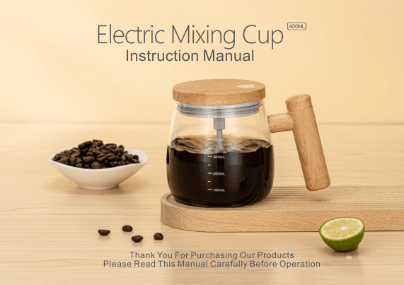 400ML Self Stirring Coffee Mug Electric Mixing Glass Coffee CupHigh Speed Fast Automatic Coffee Cup For Gyms Dining Room Kitchen Gadgets