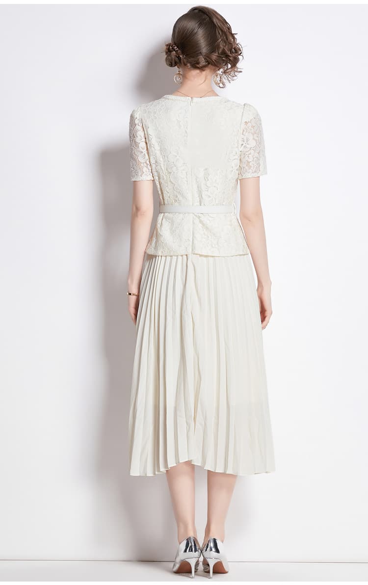Lace Embroidery Dress Women