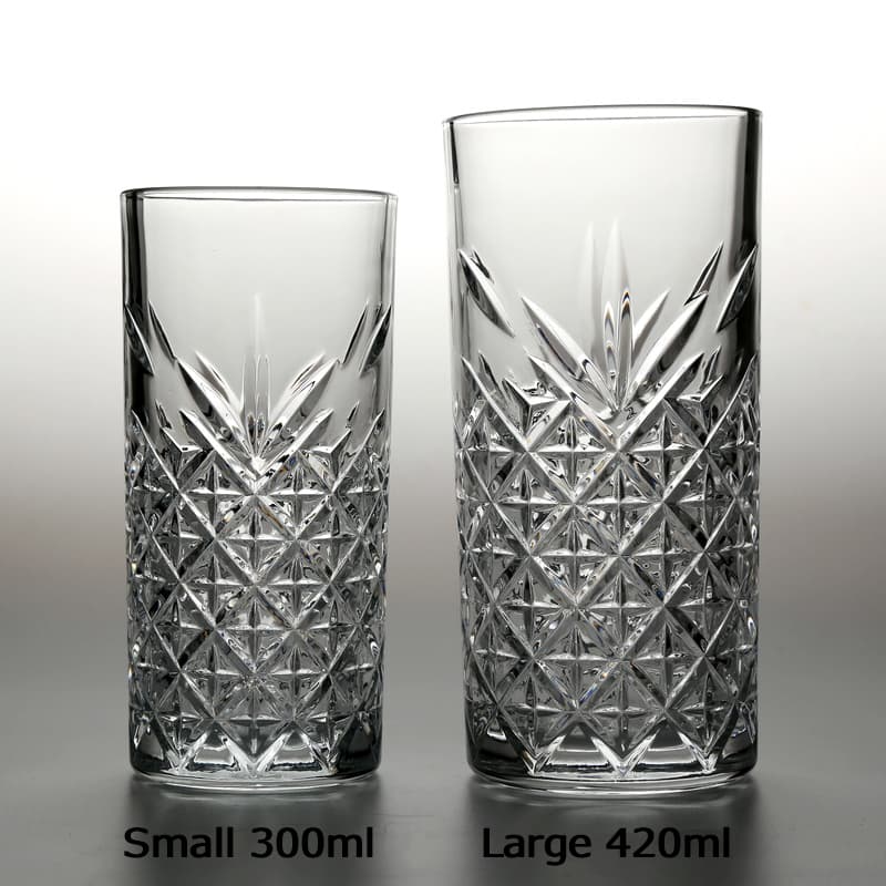 Engraved Crystal Cocktail Glass for Long Drinks