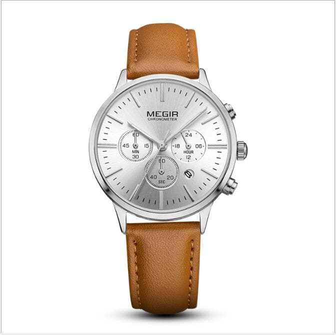 Watch waterproof chronograph quartz ladies watch — 7 color