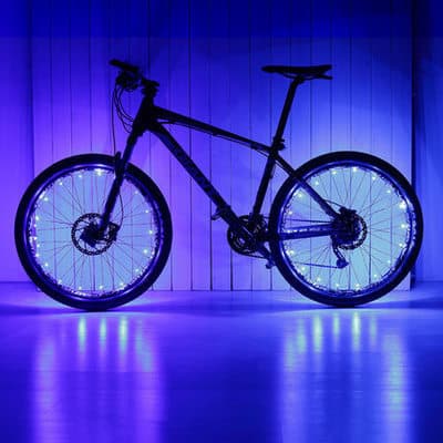 Mountain Bike Spoke Wire Wheel String Lights