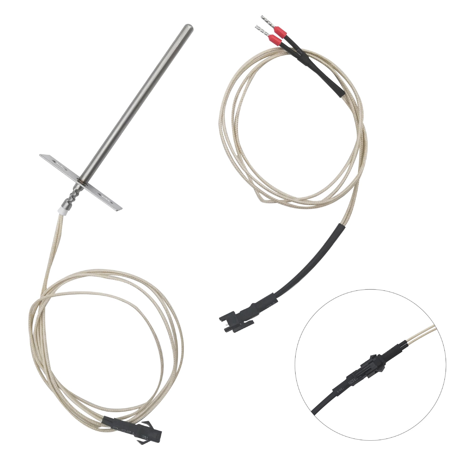 Segmented Temperature Probe for Pellet Ovens