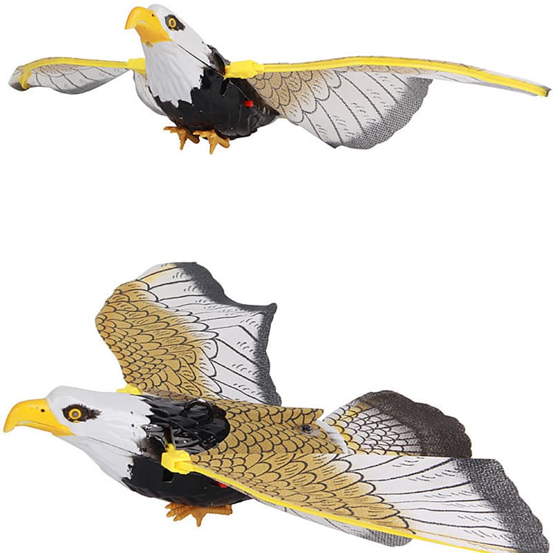 Simulation Bird Cat Interactive Pet Toys Hanging Eagle Flying Teasering Play Kitten Dog Toys Animals Cat Accessories Supplies