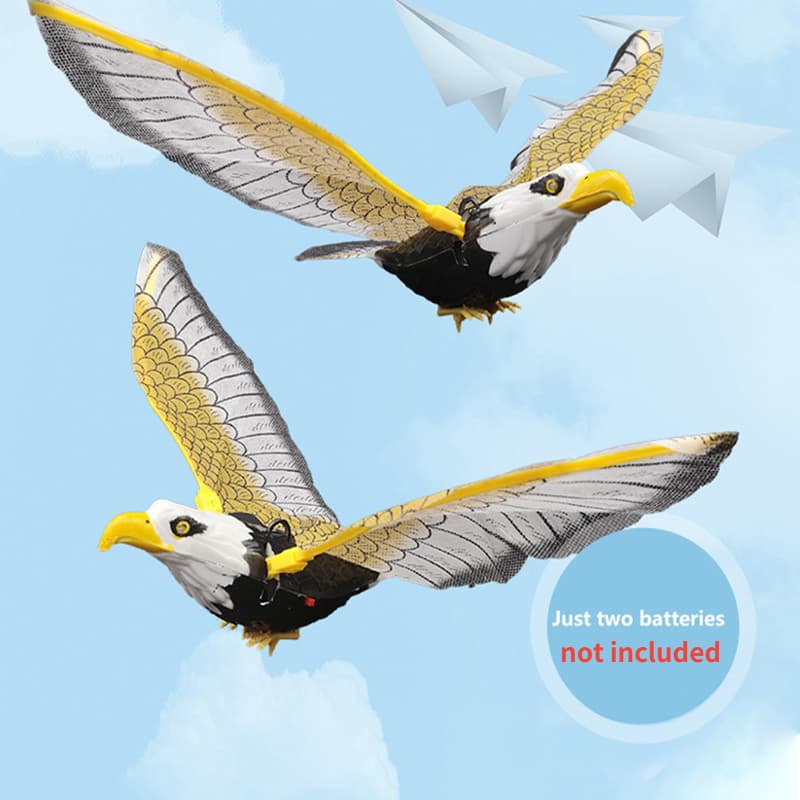Simulation Bird Cat Interactive Pet Toys Hanging Eagle Flying Teasering Play Kitten Dog Toys Animals Cat Accessories Supplies