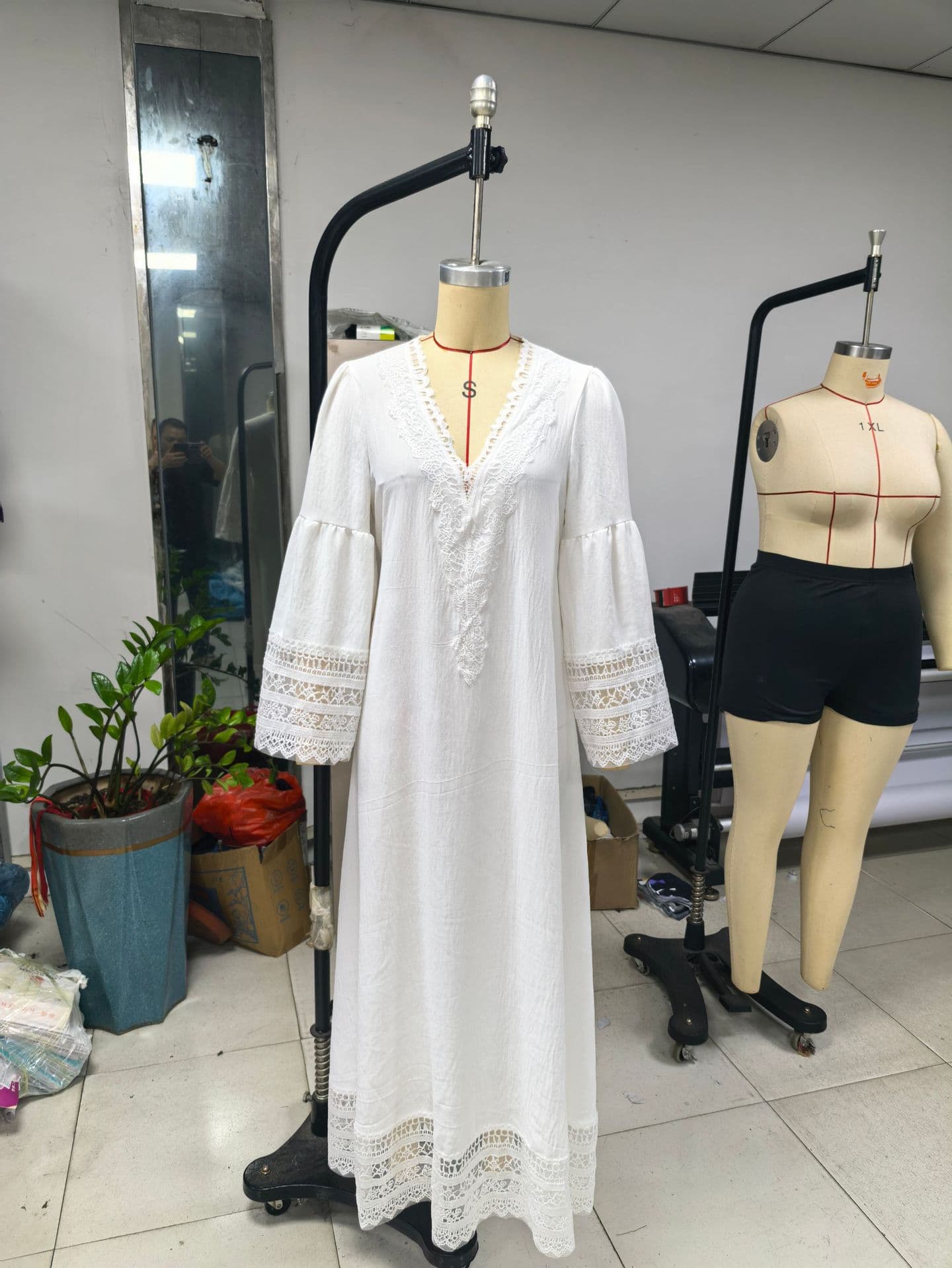 Bohemian Vintage Lace Patchwork Dress For Women