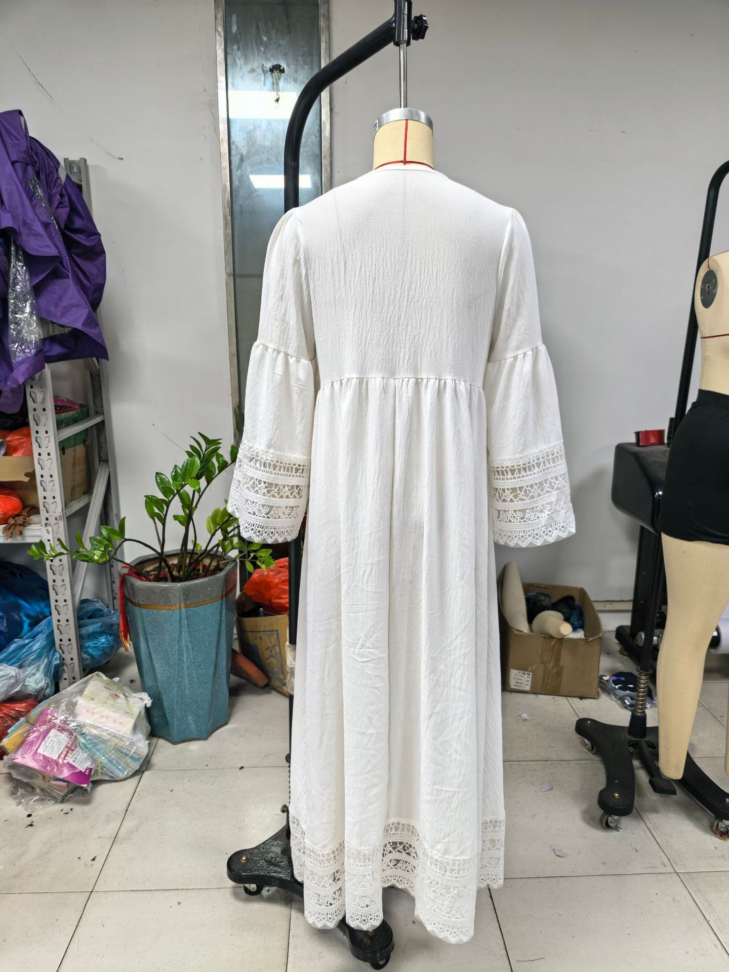 Bohemian Vintage Lace Patchwork Dress For Women