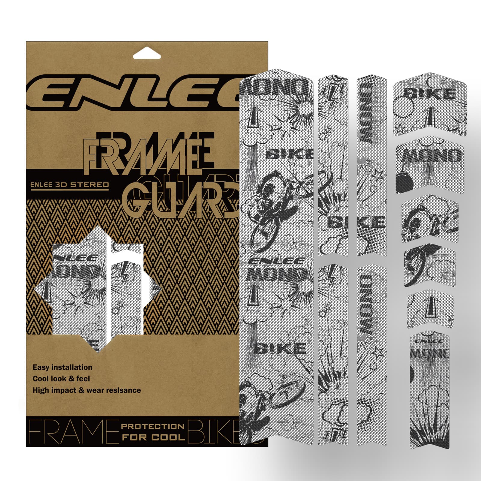 PVC Frame Color Changing Film Thickened Mountain Bike Protective Film