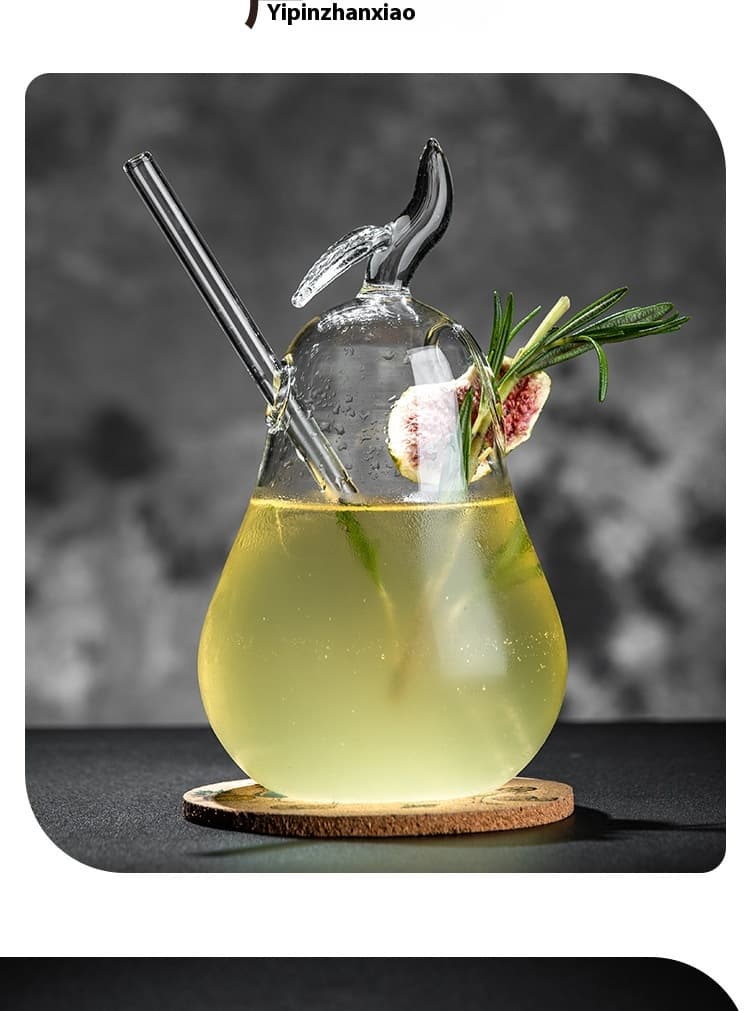 Fruit Shape Creative Glass Mixing Glasses