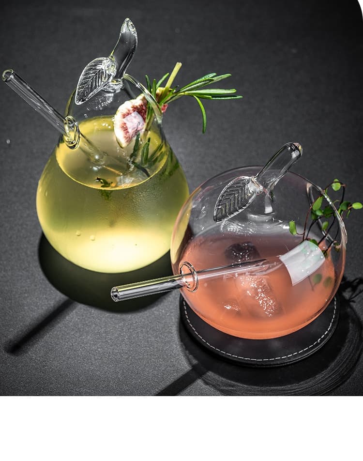 Fruit Shape Creative Glass Mixing Glasses