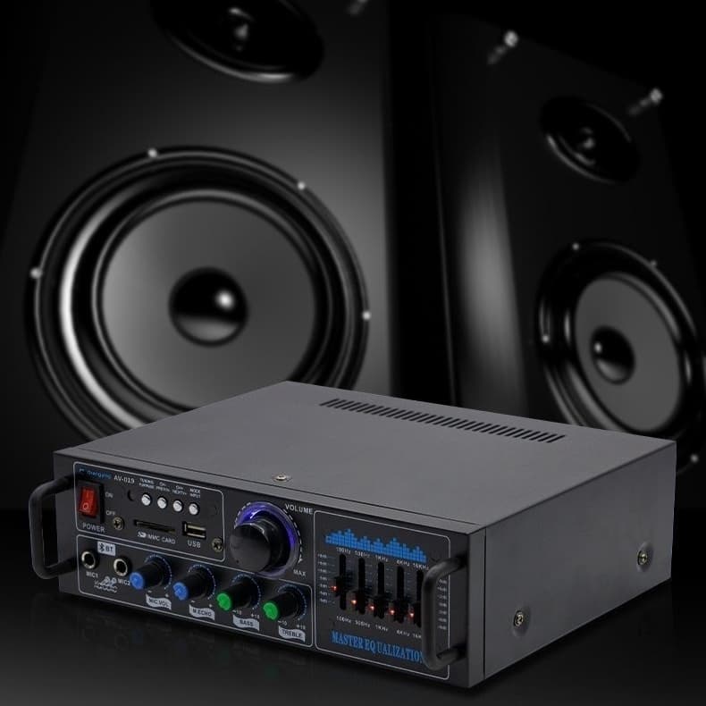 High-power Bluetooth U Disk Radio Audio Amplifier Karaoke Amplifier Sound Reinforcement System