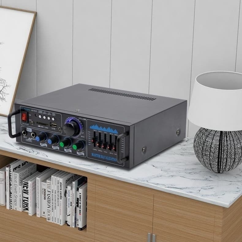 High-power Bluetooth U Disk Radio Audio Amplifier Karaoke Amplifier Sound Reinforcement System