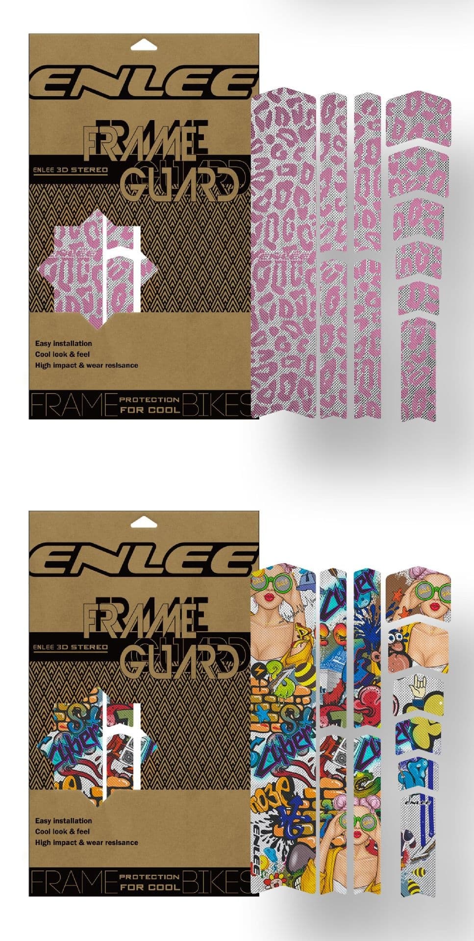 PVC Frame Color Changing Film Thickened Mountain Bike Protective Film