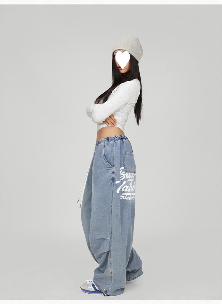 All-match American Retro Jeans For Women