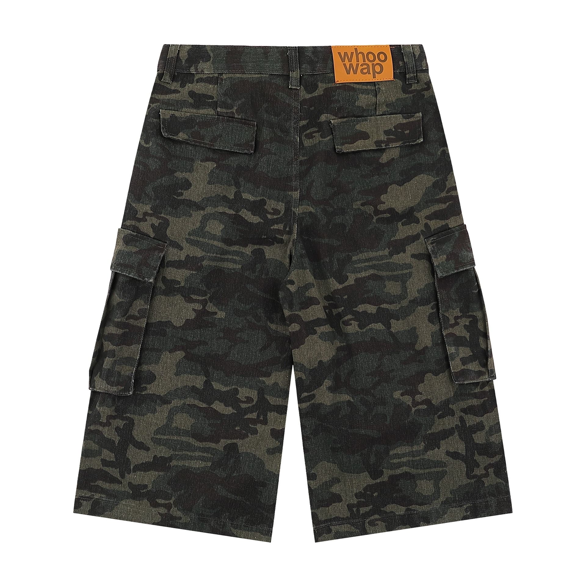 Women's Camouflage Wide-leg Jeans