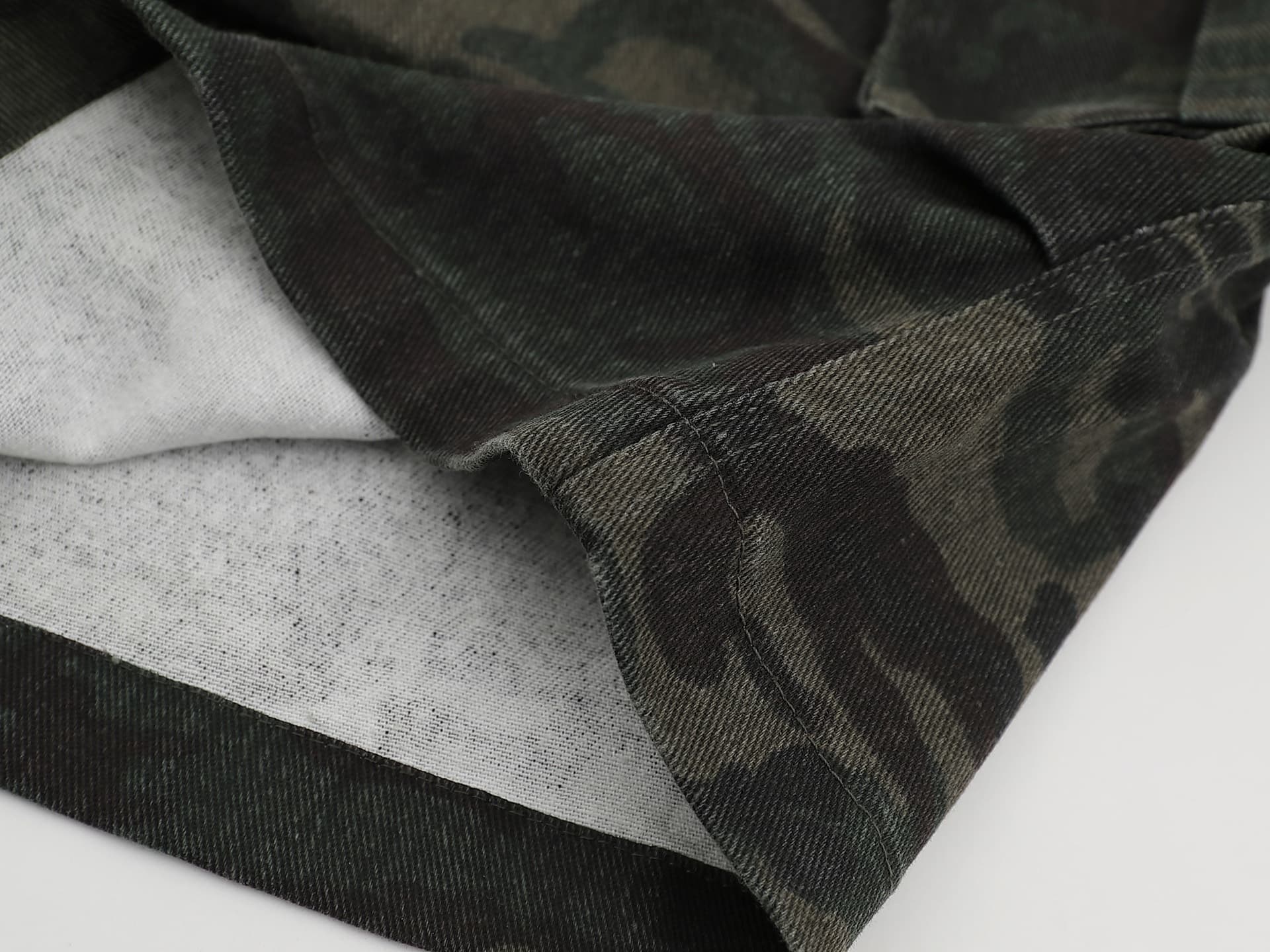 Women's Camouflage Wide-leg Jeans