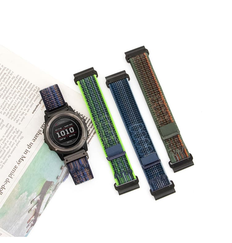 Men Velcro Cloth Quick Release Watchband