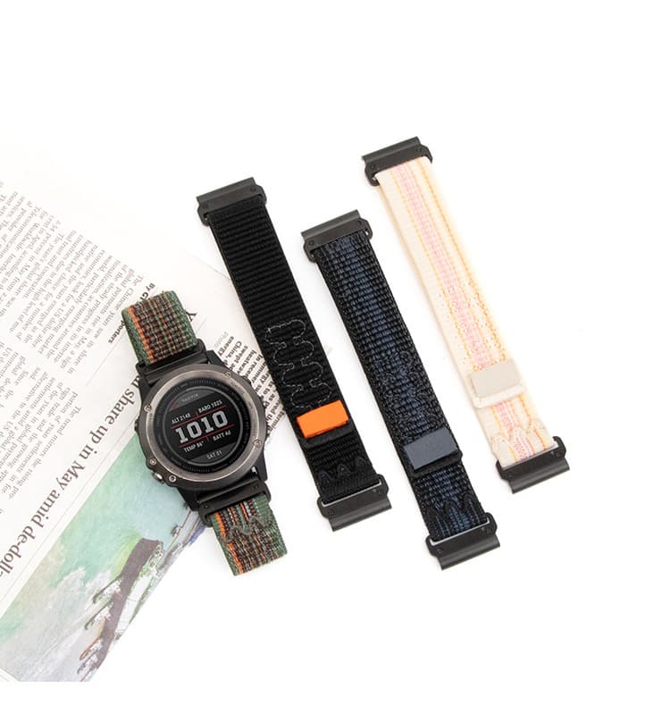 Men Velcro Cloth Quick Release Watchband