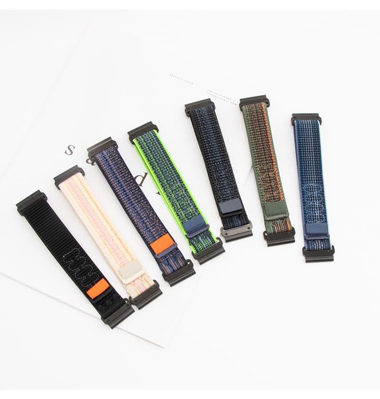 Men Velcro Cloth Quick Release Watchband