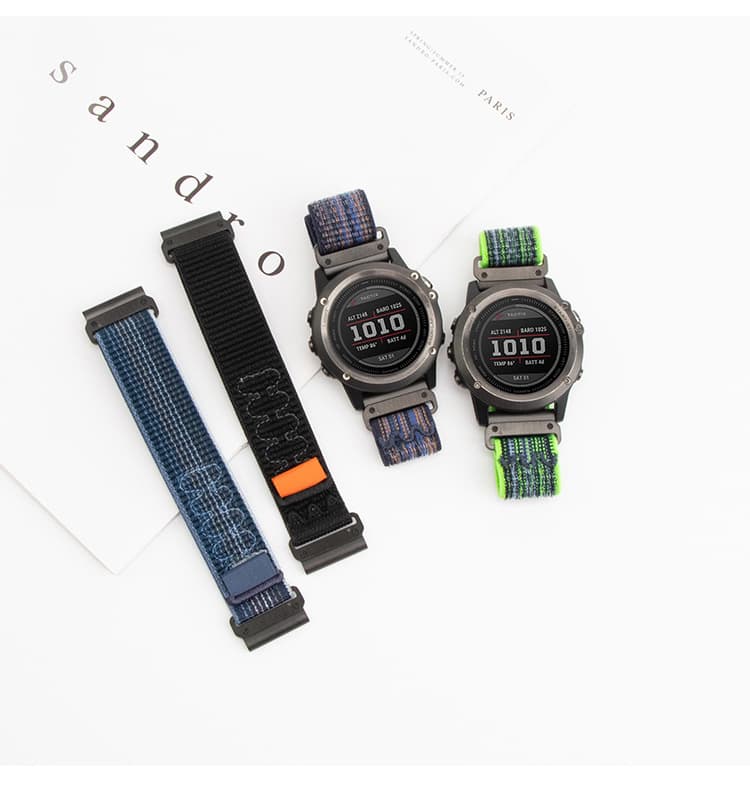 Men Velcro Cloth Quick Release Watchband