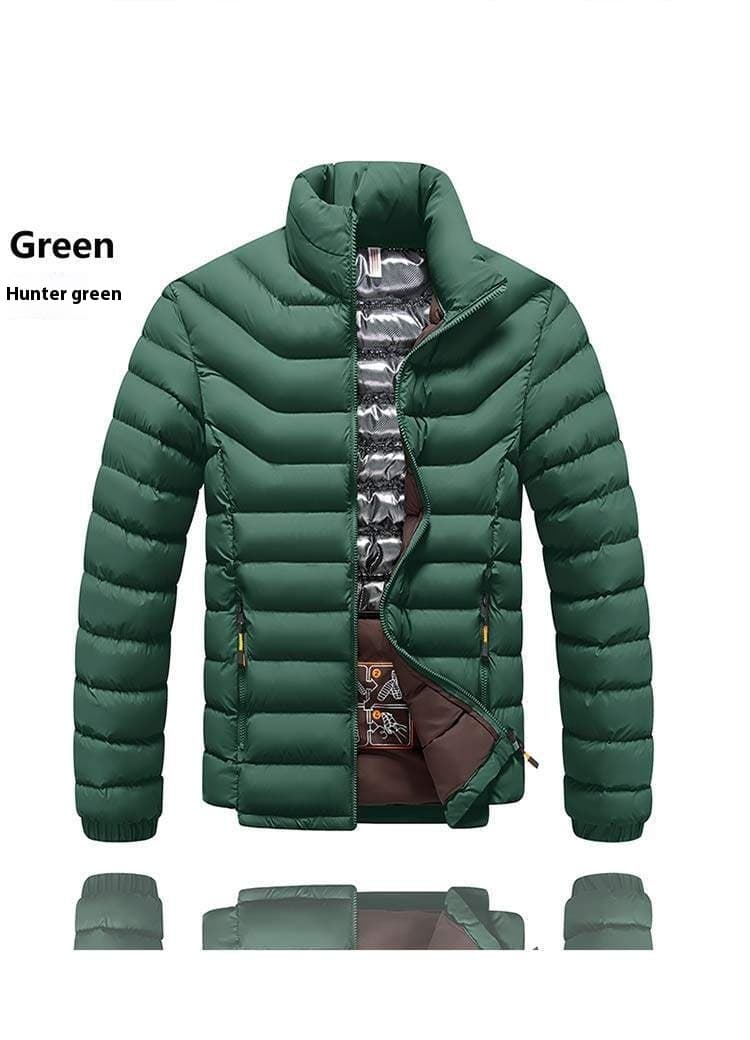 Winter New Men's Thickened Cotton Padded Coat