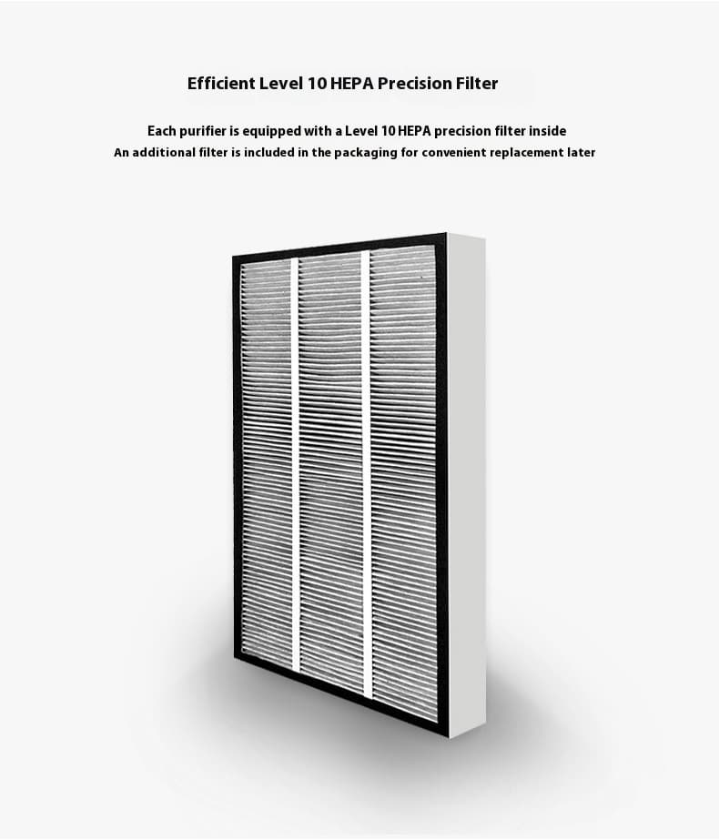Small Household Air Purifier for Allergy and Dust Removal