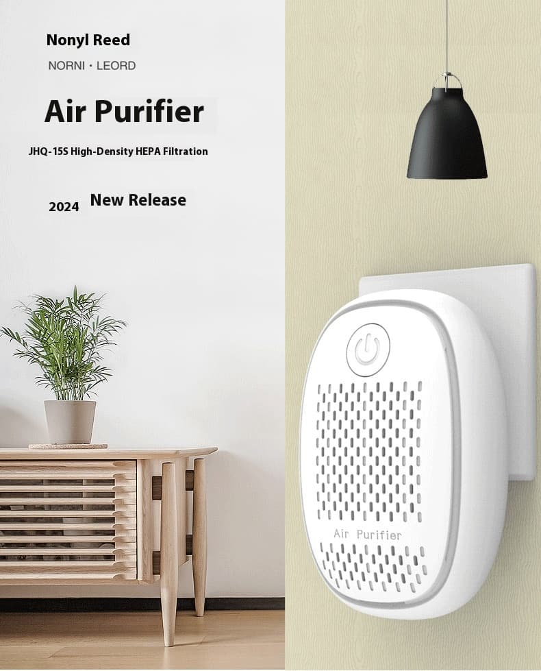 Small Household Air Purifier for Allergy and Dust Removal