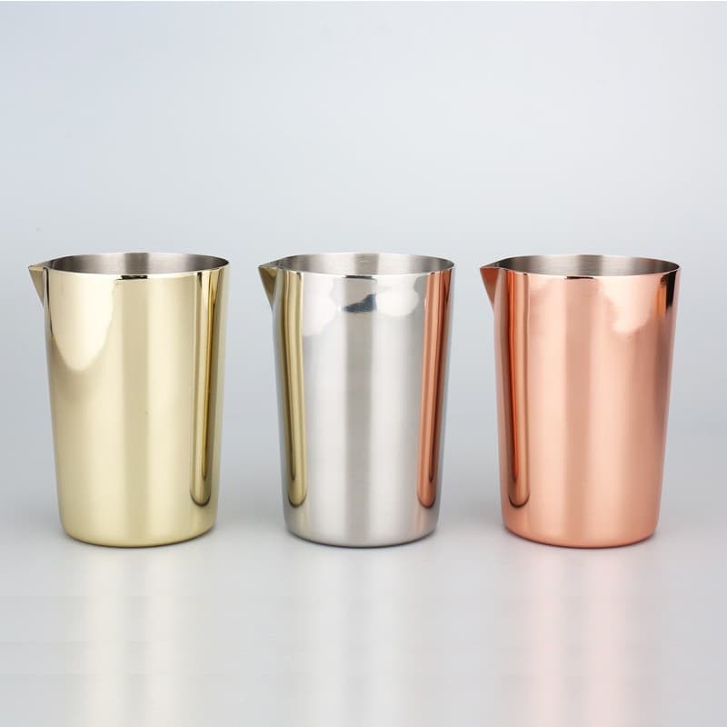 304 Stainless Steel Metal Mixing Cup Cocktail Glass