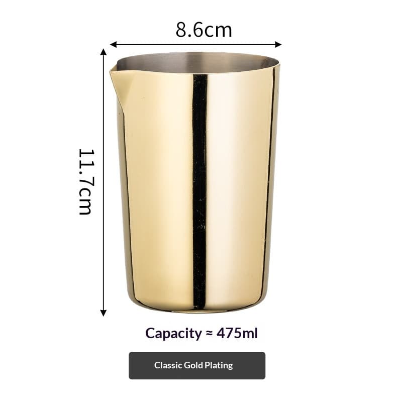 304 Stainless Steel Metal Mixing Cup Cocktail Glass